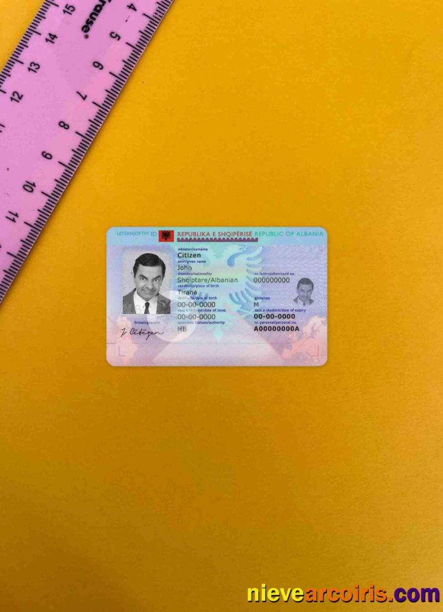 Albania ID photolook